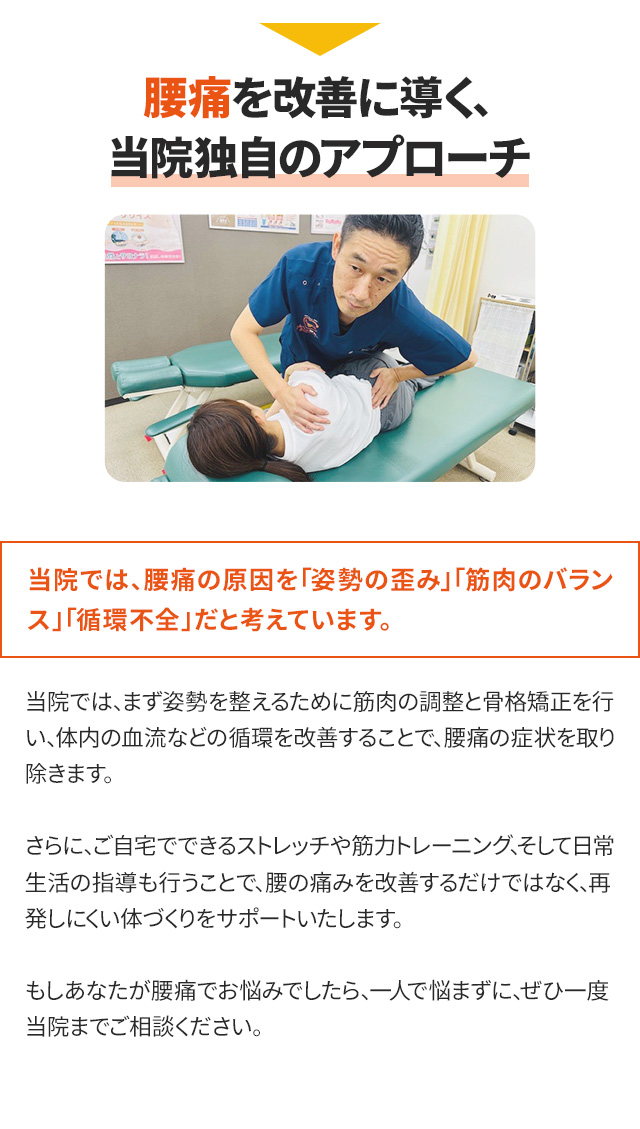 独自のアプローチ