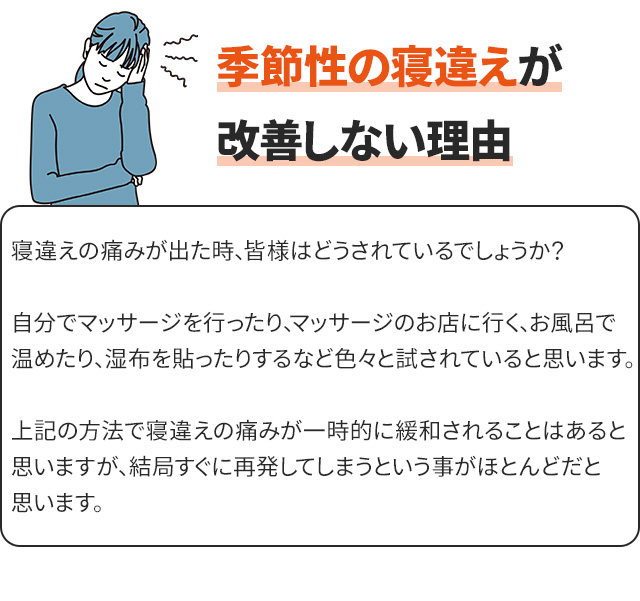 改善しない理由
